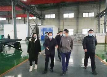 [公司新闻]仪征市副市长李强一行到我公司视察复工复产情况